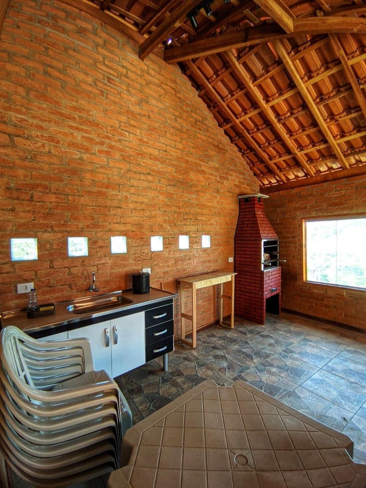 Recanto Alvorada - Casa De Campo Santo Antonio do Pinhal Bagian luar foto