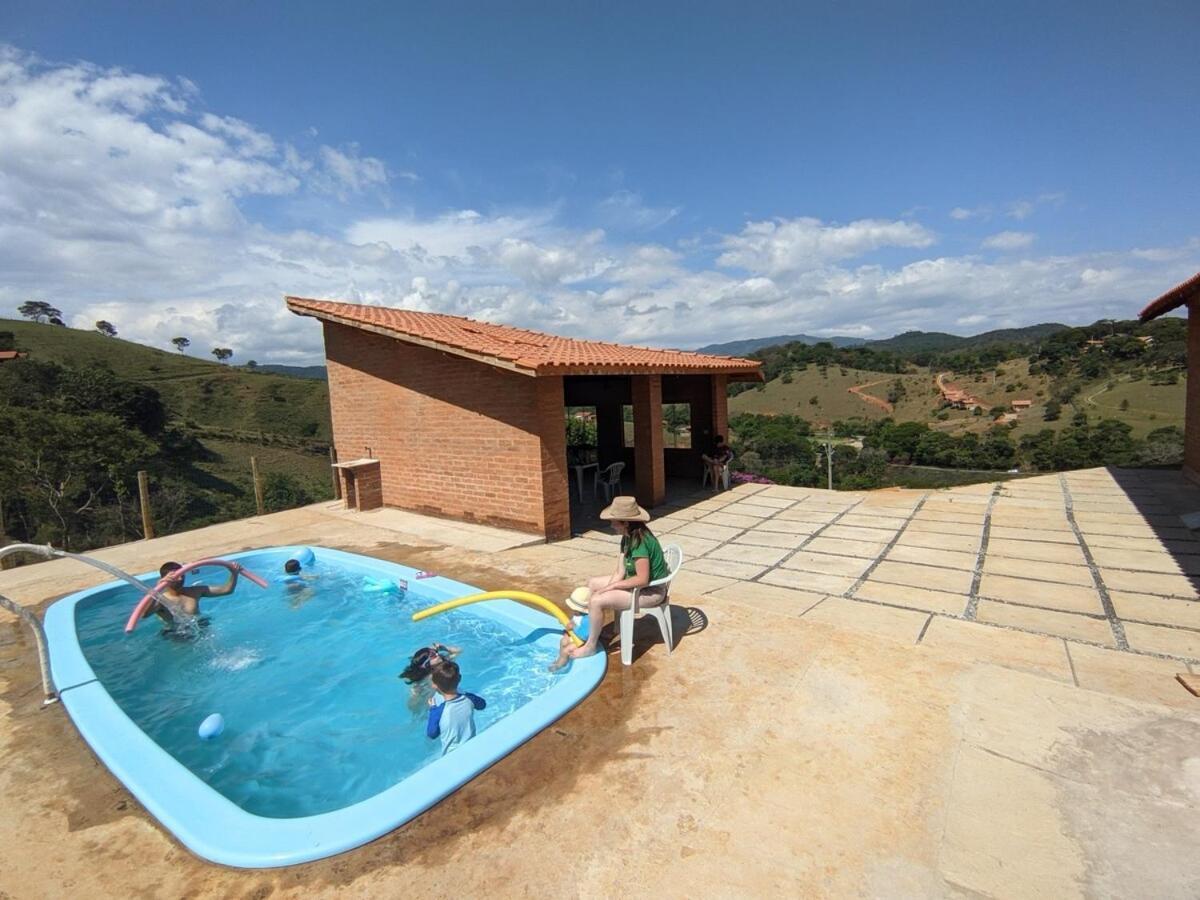 Recanto Alvorada - Casa De Campo Santo Antonio do Pinhal Bagian luar foto
